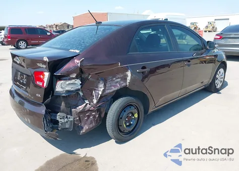 2010 Kia Forte Ex из США, поврежденный, VIN KNAFU4A23A5281993